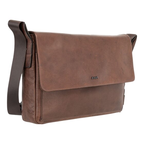 Joop! Teramo Messenger Genuine Leather 37 cm Laptop compartment