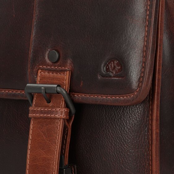 Greenburry Rugged Briefcases Messenger Leather 40.5 cm Laptop compartment