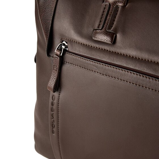 Piquadro Briefcase Genuine Leather 43.5 cm Laptop compartment
