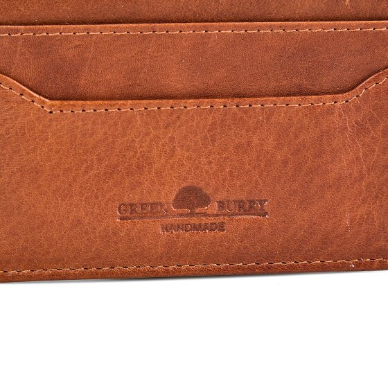 Greenburry Newport Credit card case RFID protection Genuine Leather 10.5 cm