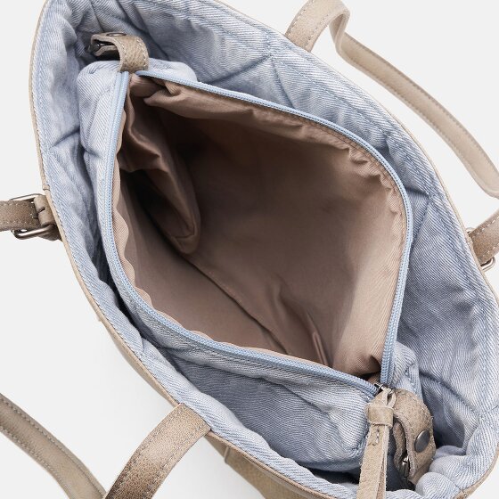 FredsBruder Reversible leather shopper 37 cm