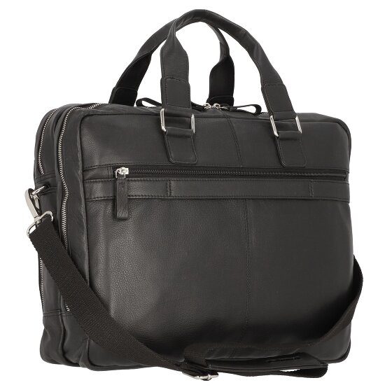 Alassio Campo briefcase leather 42 cm laptop compartment