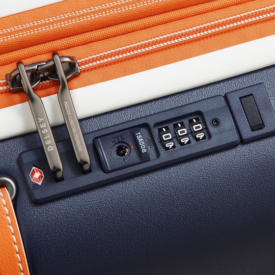 Delsey Paris Cadence 4 wheels Cabin trolley 55 cm with expansion pleat