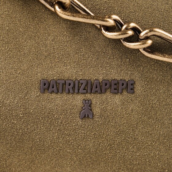 Patrizia Pepe Radical Boho Shoulder Bag Genuine Leather 35 cm