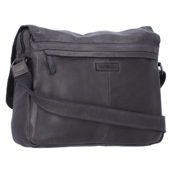 Greenburry GBVT Messenger leather 38 cm laptop compartment