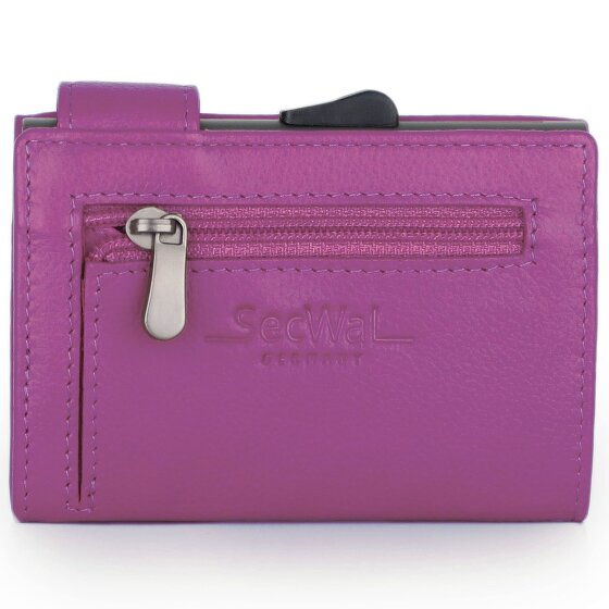 SecWal SecWal 1 credit card case wallet RFID leather 9 cm