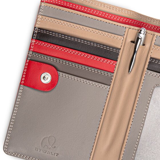 Mywalit Wallet RFID protection Genuine Leather 8 cm