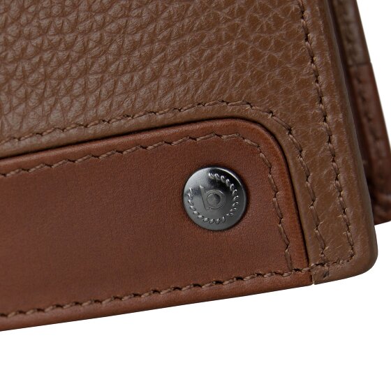 Bugatti Due Wallet RFID protection Genuine Leather 10 cm
