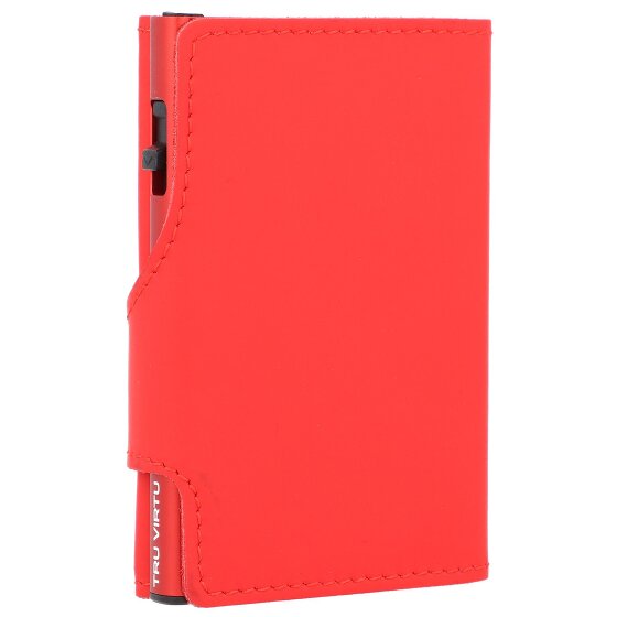 Tru Virtu Click & Slide credit card case wallet RFID leather 6.5 cm