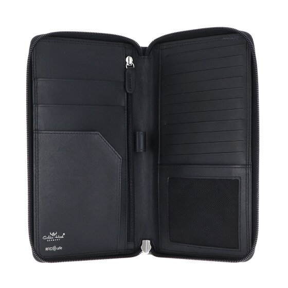 Golden Head Polo Wallet RFID protection Genuine Leather 21.5 cm