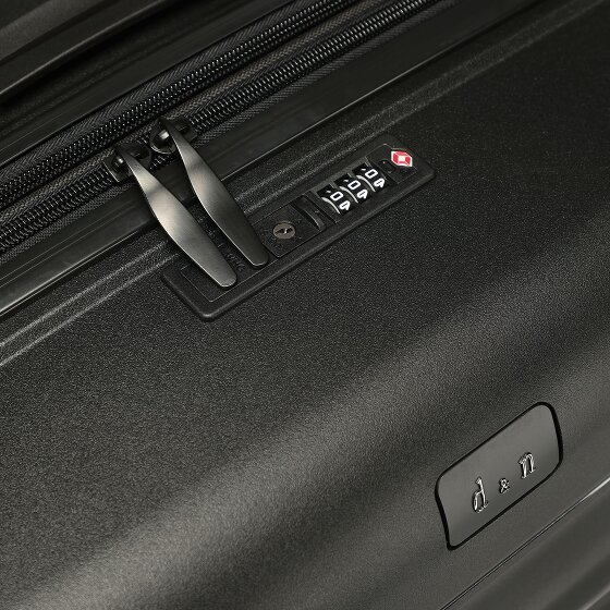 d&n Travel Line 4700 4 wheels Trolley 78 cm with expansion pleat