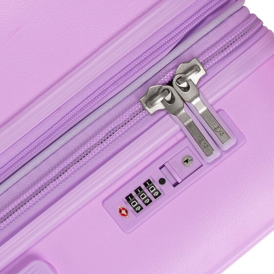 Heys Pastel 4 wheels Suitcase set 3-piece with expansion pleat