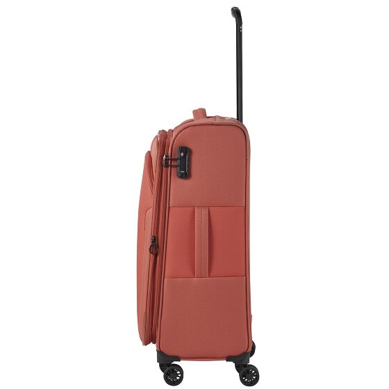 Travelite Croatia 4 wheels Suitcase set 3-piece with expansion pleat