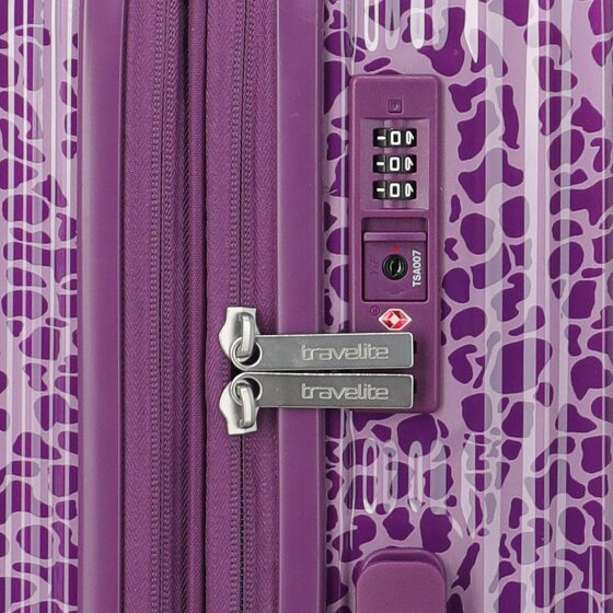 Travelite Lascana Edition 4 wheels Trolley M 65 cm with expansion pleat