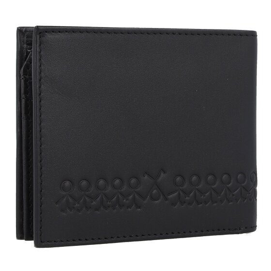 oxmox Leather Wallet RFID protection Leather 12 cm