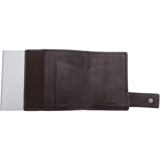 SecWal SecWal 1 credit card case wallet RFID leather 9 cm