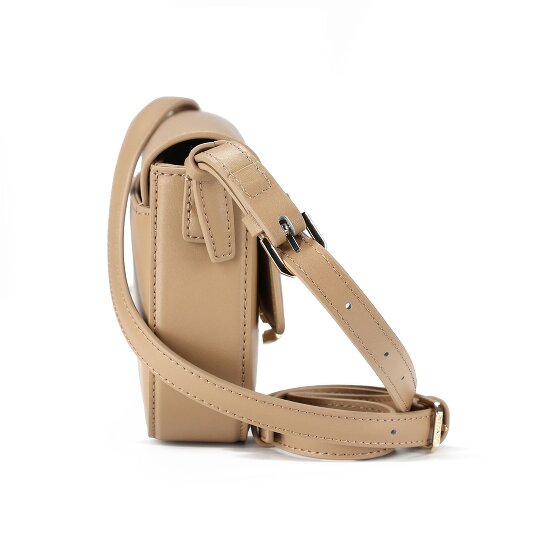 Patrizia Pepe Essential Fly Shoulder Bag Leather 22 cm