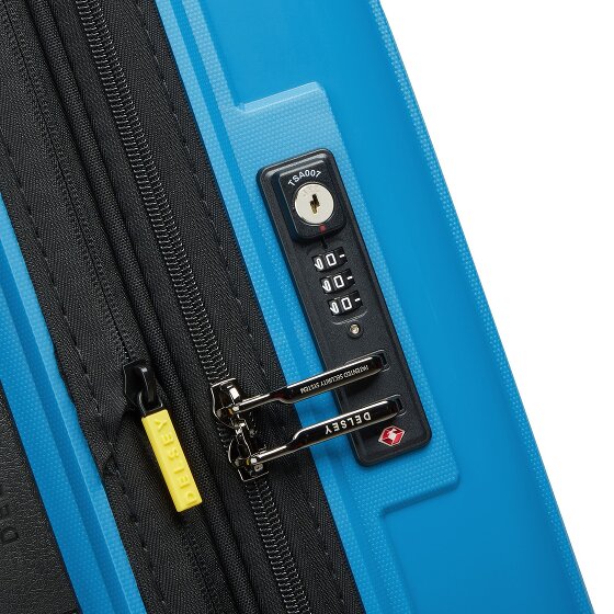 Delsey Paris Lutece Se 4 wheels Cabin trolley 55 cm with expansion pleat