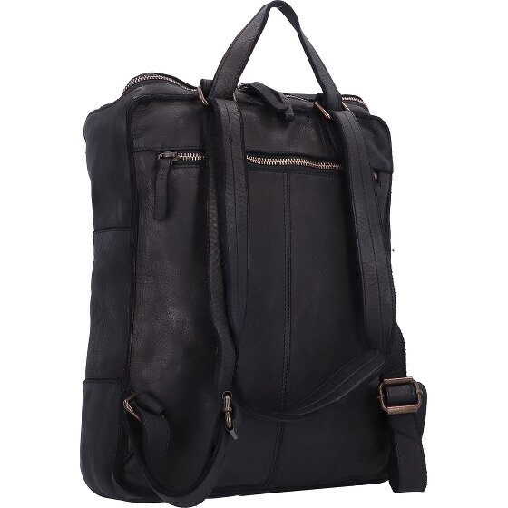 Harold's Submarine backpack leather 34 cm laptop compartment Harold's Submarine backpack leather 34 cm laptop compartment