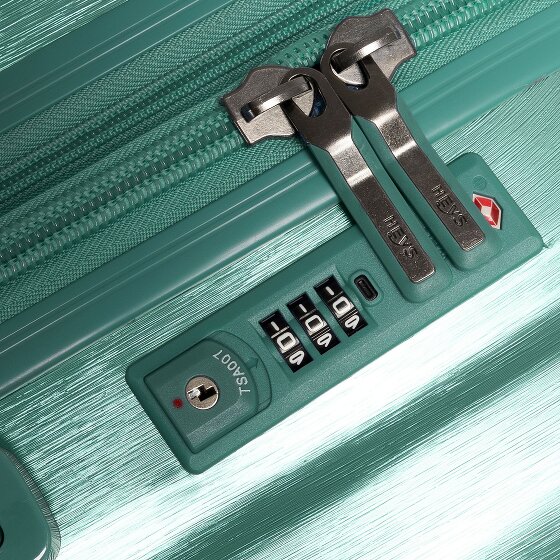 Heys Alumix 4 wheels Suitcase set 3-piece with expansion pleat