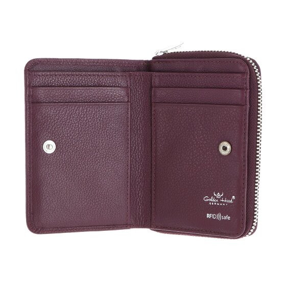 Golden Head Madrid Wallet RFID protection Genuine Leather 11.5 cm