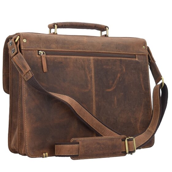 Greenburry Vintage briefcase leather 40 cm