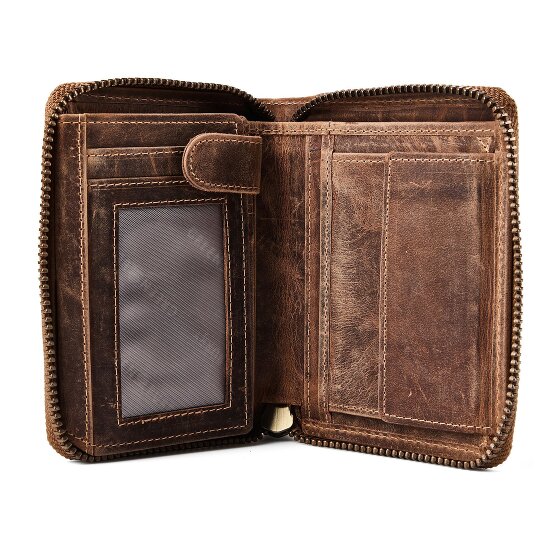 Greenburry Hecht Wallet Leather 10 cm