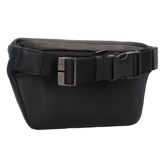 Piquadro Akron fanny pack leather 30 cm