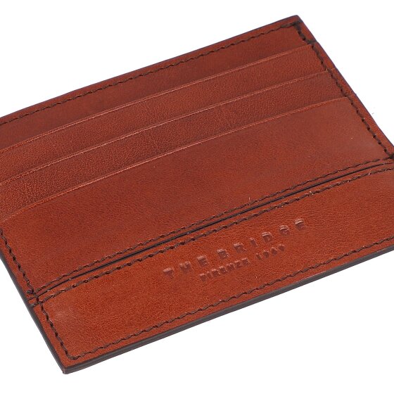 The Bridge Vespucci credit card case leather 10 cm