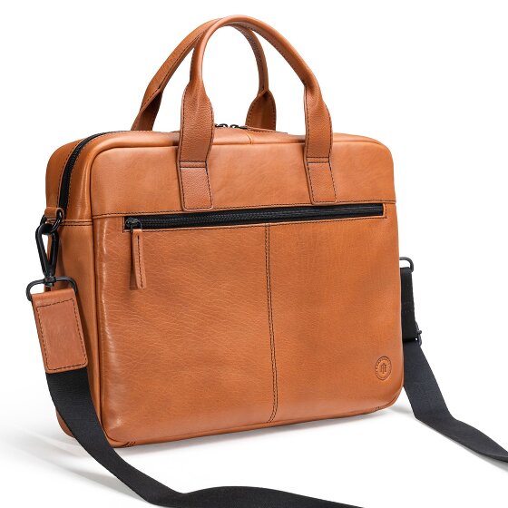 Farmhood Memphis Briefcase Leather 39 cm Laptop compartment Farmhood Memphis Briefcase Leather 39 cm Laptop compartment