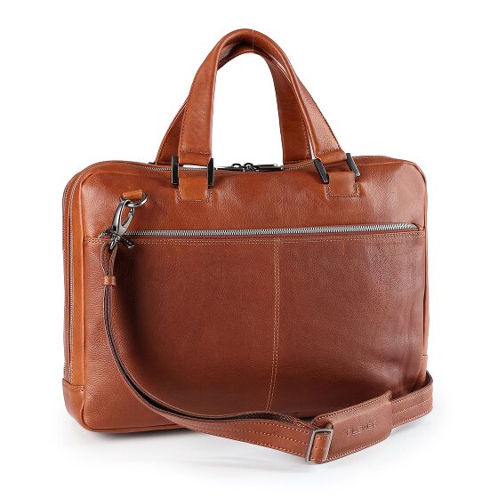 Plevier Vintage Larry Briefcase Leather 40 cm Laptop compartment