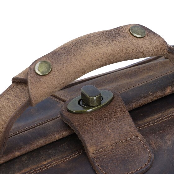 Greenland Nature Classic ironing bag doctor case leather 41 cm Greenland Nature Classic ironing bag doctor case leather 41 cm