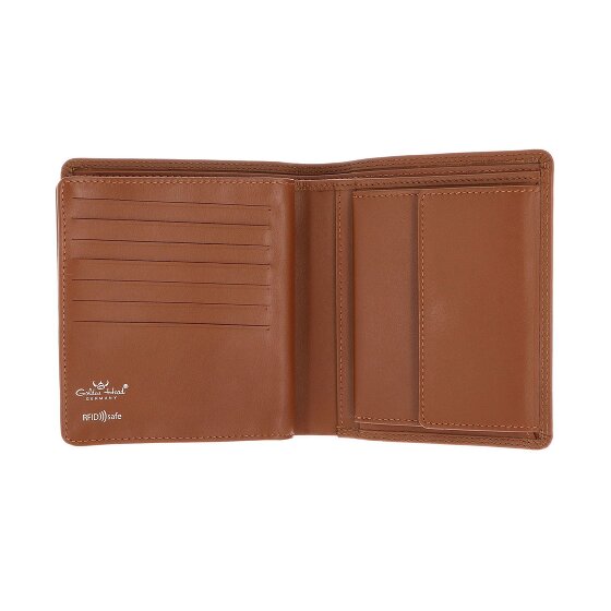 Golden Head Polo Wallet RFID protection Genuine Leather 13 cm