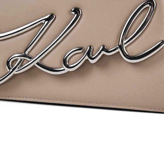 Karl Lagerfeld Signature 2.0 Handbag Genuine Leather 21.5 cm