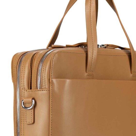 Jost Arva Briefcase Genuine Leather 36 cm Laptop compartment