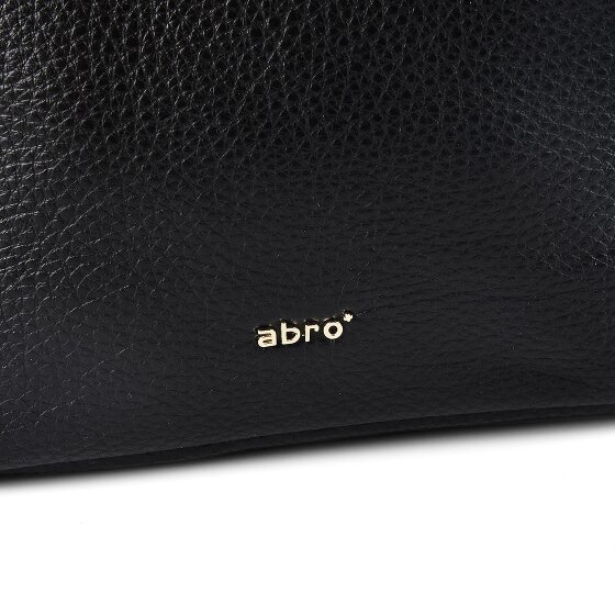 abro Ebony Shoulder Bag Genuine Leather 30 cm