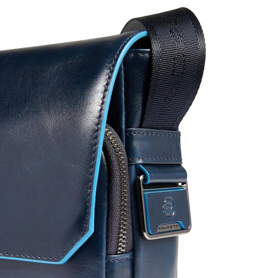 Piquadro Blue Square Messenger Leather 23 cm