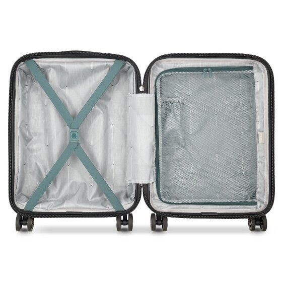 Delsey Paris Shadow 5.0 Slim 4 Roll Cabin Trolley 55 cm