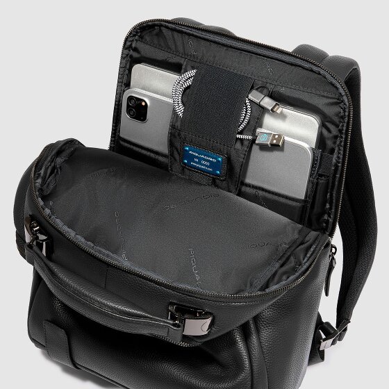 Piquadro Modus Special Daypack Leather 37 cm Laptop compartment