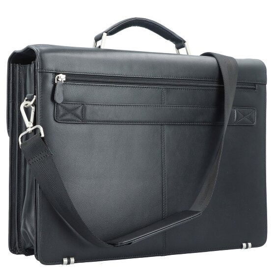 Esquire Oxford briefcase leather 42 cm