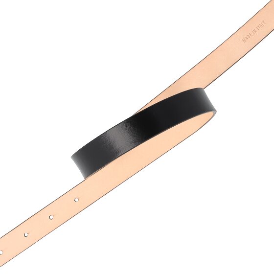 Aigner Logo belt leather