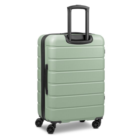 Saxoline Miami 4 wheels Trolley M 65 cm with expansion pleat
