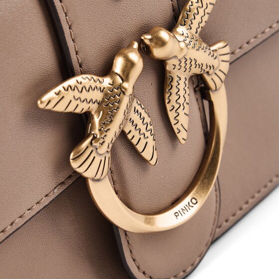 PINKO Love One Shoulder bag Genuine Leather 21 cm