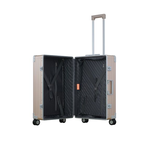 Aleon Fortis 4-Wheel Aluminum Trolley, 67 cm