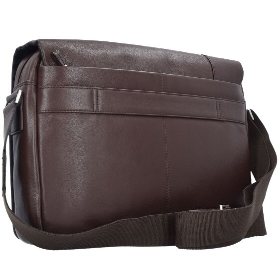 Esquire Sydney Messenger leather 40 cm laptop compartment