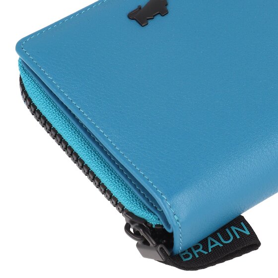 Braun Büffel Capri Wallet RFID protection Leather 11 cm