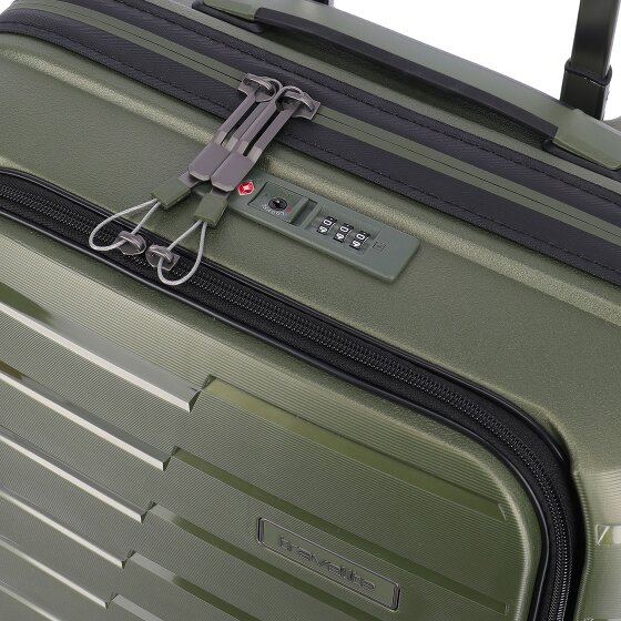 Travelite Air Base 4 wheels Cabin trolley 55 cm Laptop compartment