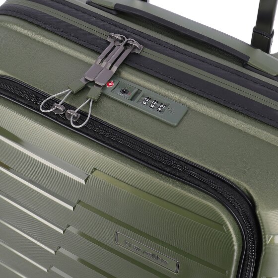 Travelite Air Base 4 wheels Cabin suitcase 55 cm Laptop compartment