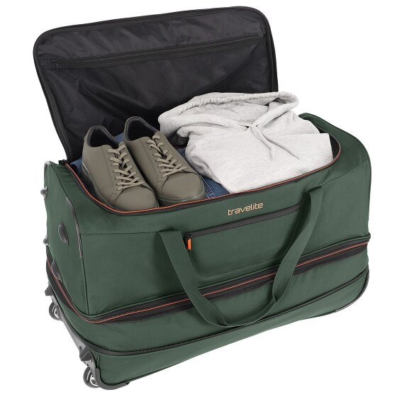 Travelite Basics 2 wheels Travel bag 70 cm with expansion pleat