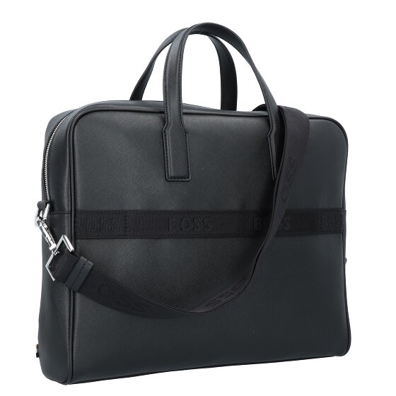 Boss Zair Briefcase Leather 40 cm Laptop compartment Boss Zair Briefcase Leather 40 cm Laptop compartment